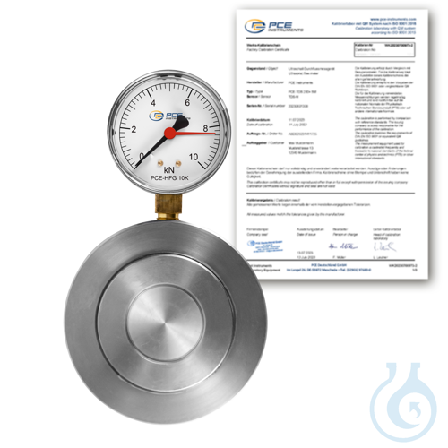 Image of Hydraulic Force Gauge PCE-HFG 10K-ICA - Luminix Health