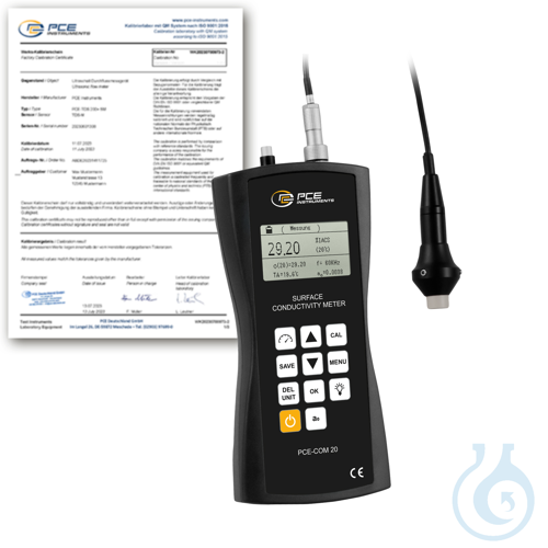 Digital Conductivity Meter PCE-COM 20-ICA - Luminix Health