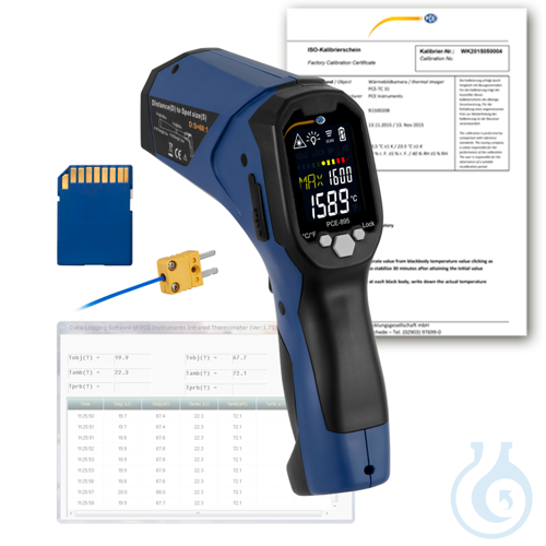 Image of Infrared Thermometer PCE-895-ICA - Luminix Health