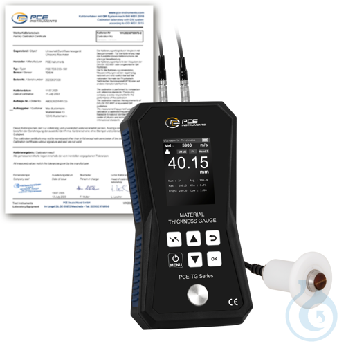 Image of Thickness meter PCE-TG 150A HT-ICA - Luminix Health