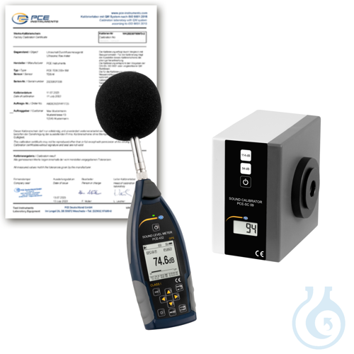 Image of Kit with Sound Level Meter PCE-432 - Luminix Health