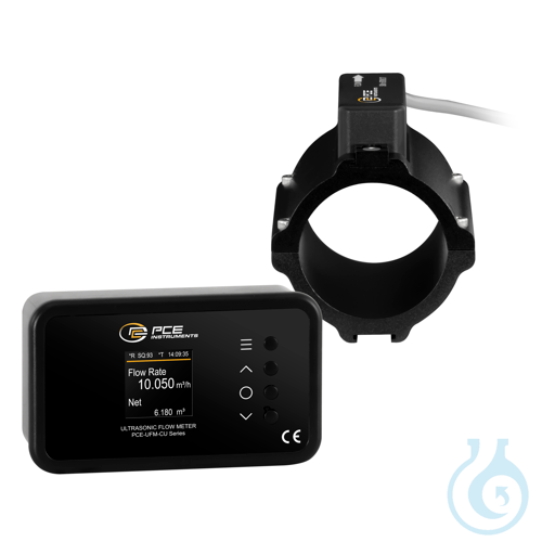 Image of Clamp-On Ultrasonic Flow Meter PCE-UFM 50CU - Luminix Health