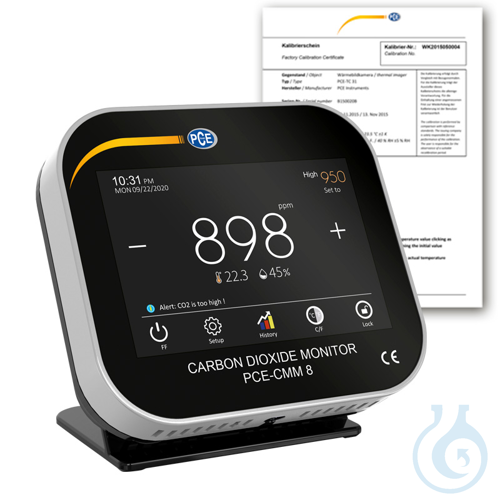 Image of CO2-Meter PCE-CMM 8-ICA - Luminix Health