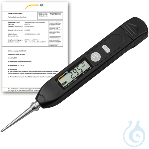 Image of Vibrationmeter PCE-VT 1100S-ICA - Luminix Health