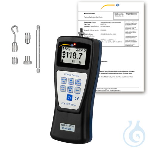Image of Force Gauge PCE-PFG 500-ICA - Luminix Health