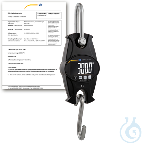 Image of Hanging Scale PCE-HS 300N-ICA - Luminix Health