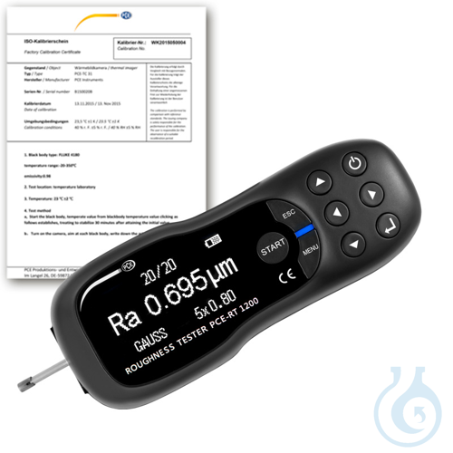 Image of Roughness-Tester with Bluetooth-Function PCE-RT 1200BT-ICA - Luminix Health