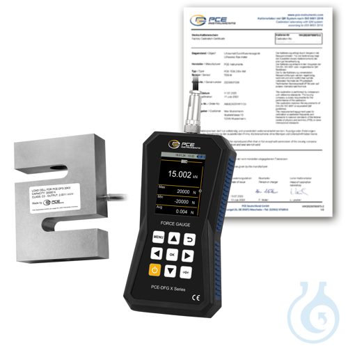 Image of Force Gauge PCE-DFG 20K X-ICA - Luminix Health