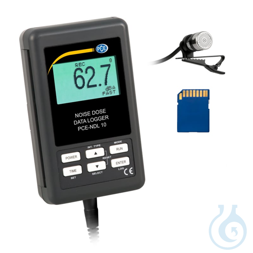 Image of Logging Noise Dose Meter PCE-NDL 10 - Luminix Health