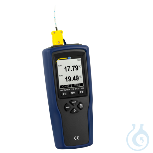 2 Channel Datalogger Temperature Meter PCE-T 330 - Luminix Health