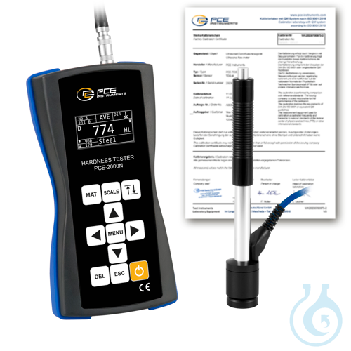 Image of Hardness Tester PCE-2000N-ICA - Luminix Health