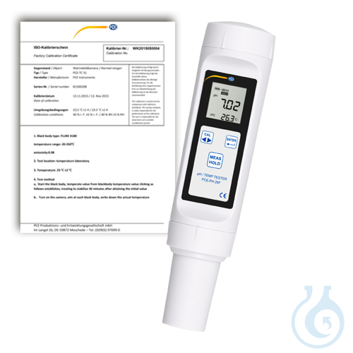 Image of pH-Meter PCE-PH 26F-ICA - Luminix Health