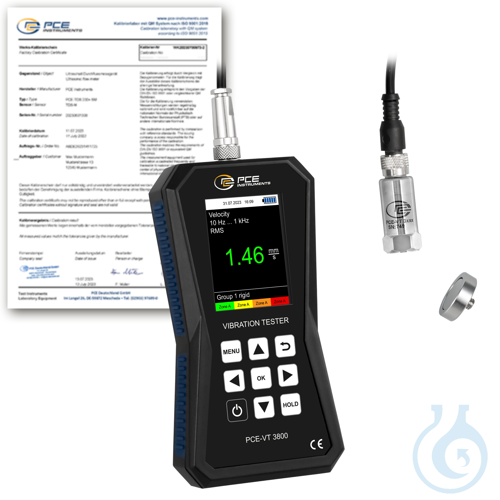 Image of Vibration Meter PCE-VT 3800-ICA - Luminix Health