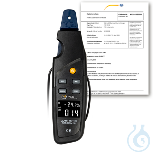 Image of Milliamp Process Clamp Meter PCE-MCM 10-ICA - Luminix Health