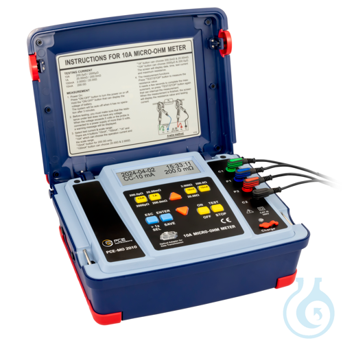 Image of Mikro Ohmmeter PCE-MO 2010 - Luminix Health