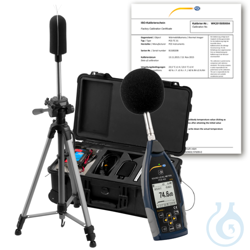 Image of Sound Level Meter Set PCE-432-EKIT-ICA - Luminix Health