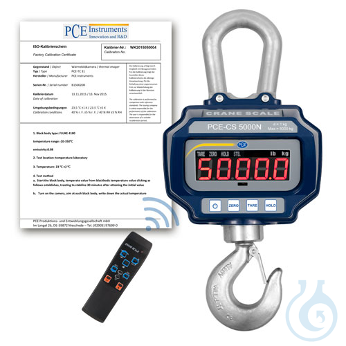 Image of Crane Scale PCE-CS 5000N-ICA - Luminix Health