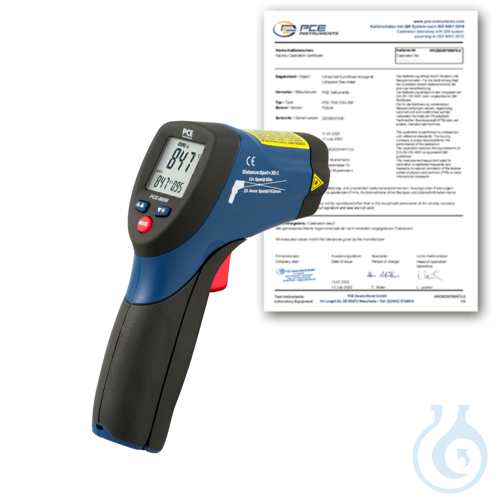 Image of Infrared Thermometer PCE-889B-ICA - Luminix Health
