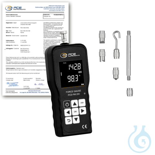 Image of Force Gauge PCE-FM 200-ICA - Luminix Health