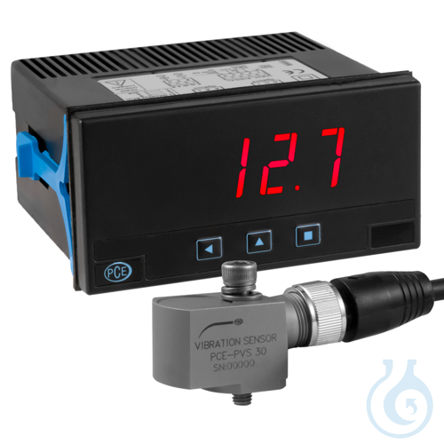Image of Piezoelectric Vibration Sensor PCE-PVS 30 inclusive Display PCE-DPD-U - Luminix Health