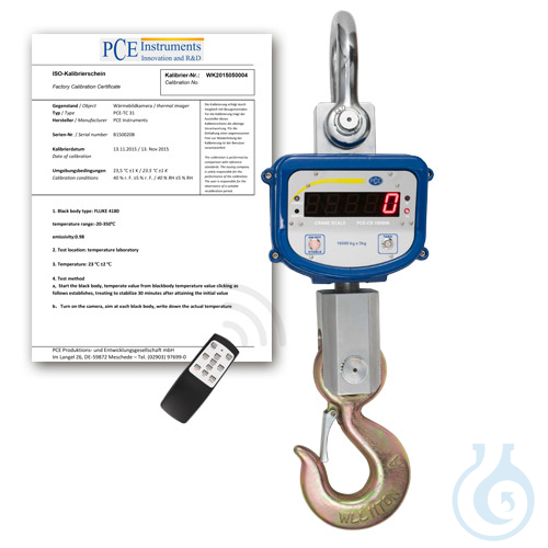 Image of Crane Scale PCE-CS 10000N-ICA - Luminix Health