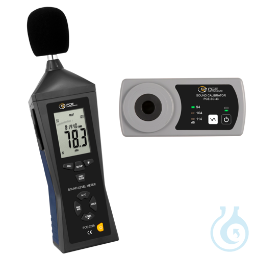 Image of Sound Level Meter Set PCE-322-SC43 - Luminix Health