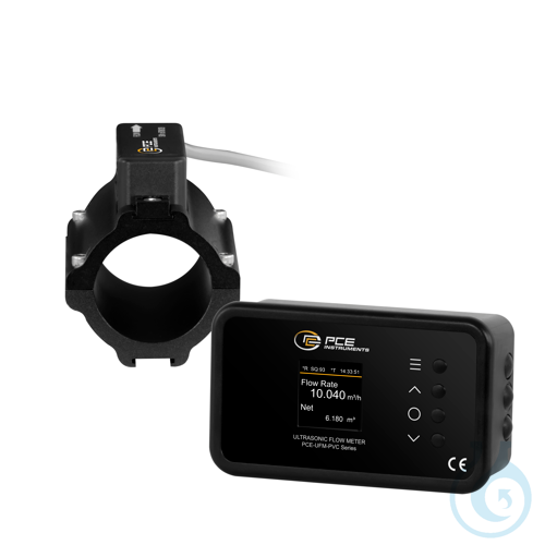 Image of Clamp-On Ultrasonic Flow Meter PCE-UFM 40PVC - Luminix Health