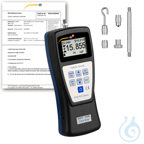 Image of Force Gauge PCE-PFG 200-ICA - Luminix Health