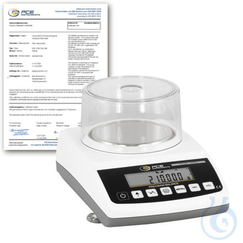 Image of Precision Scale PCE-BT 200-ICA - Luminix Health