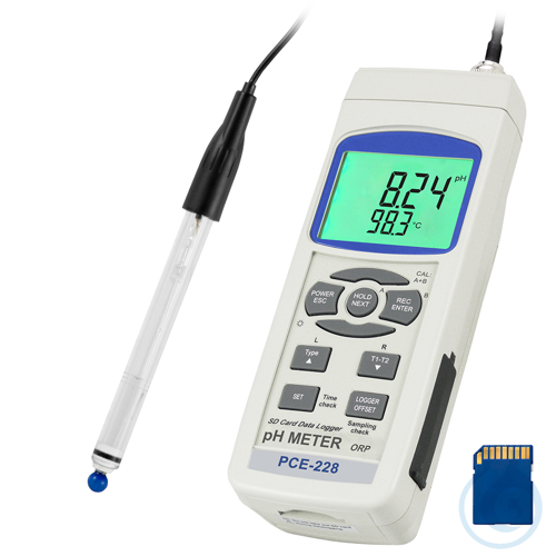 Image of pH-Meter PCE-228HTE - Luminix Health