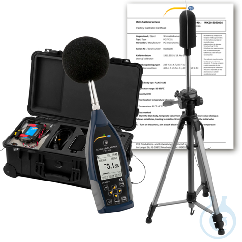 Sound Level Meter Set PCE-428-EKIT-ICA - Luminix Health
