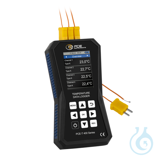 4 Channel Temperature Datalogger PCE-T 420 - Luminix Health