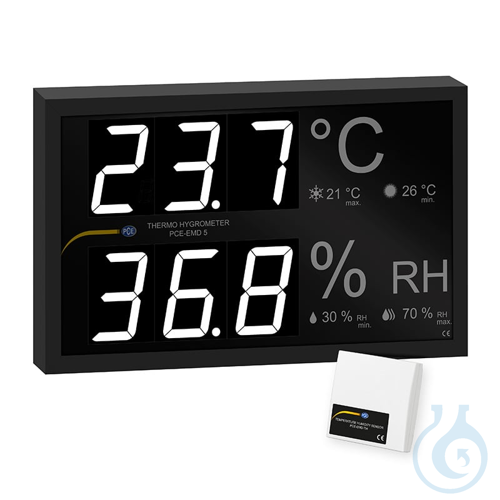 Image of Temperature and Humidity Indicator PCE-EMD 5 - Luminix Health