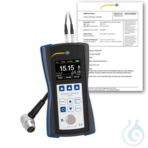 Image of Material Thickness Meter PCE-TG 300-P5EE-ICA - Luminix Health