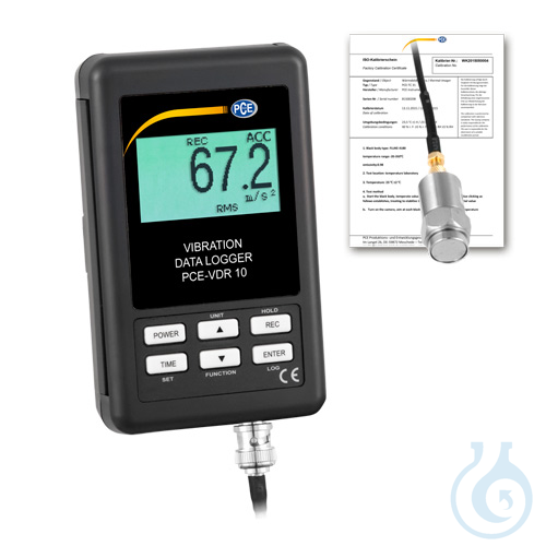 Image of Vibration Data recorder PCE-VDR 10-ICA - Luminix Health