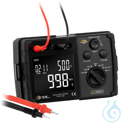 Image of Insulation Tester PCE-IT 200 - Luminix Health