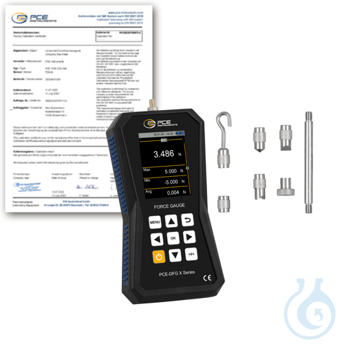Image of Force Gauge PCE-DFG 5 X-ICA - Luminix Health