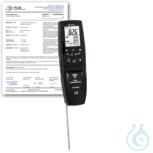 Infrared Thermometer PCE-IR 90-ICA - Luminix Health
