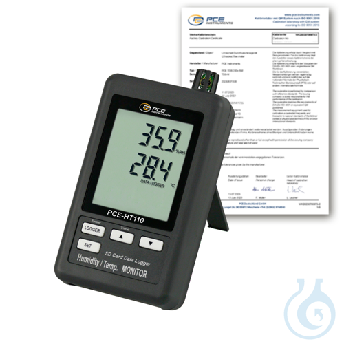 Image of Themohygrometer PCE-HT110-ICA - Luminix Health