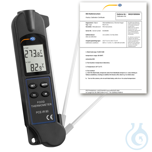 Infrared Thermometer PCE-IR 80-ICA - Luminix Health