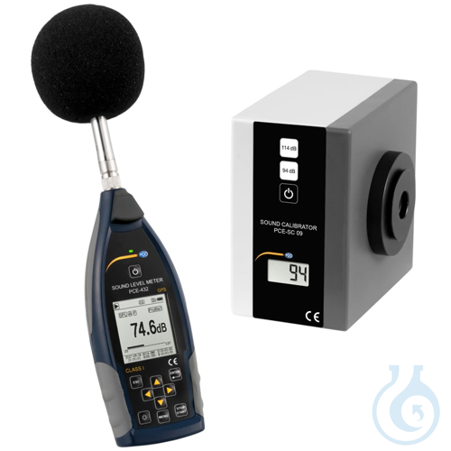 Sound Level Meter Kit PCE-432-SC 09 - Luminix Health