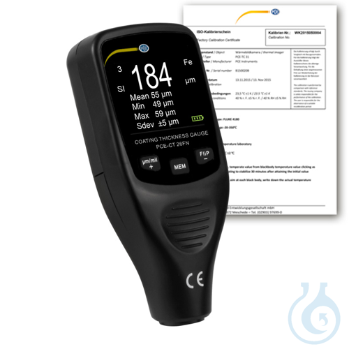 Image of Coating Thickness Meter PCE-CT 26FN-ICA - Luminix Health