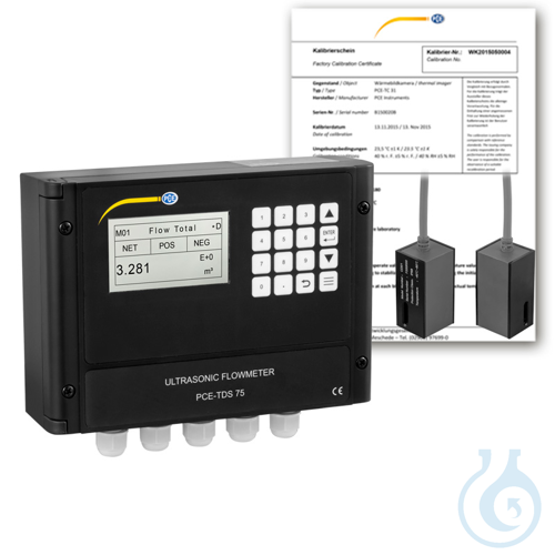 Image of Ultrasonic Flow Meter PCE-TDS 75-ICA - Luminix Health