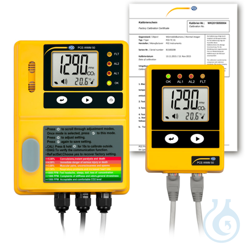 Image of Gasmonitor PCE-WMM 50-ICA - Luminix Health
