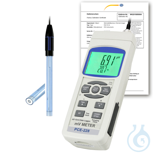 Image of Surface pH-Meter PCE-228SF-ICA - Luminix Health