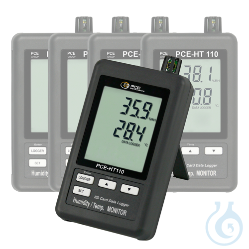 Image of Temperature-Humidity Logger PCE-HT110-5 - Luminix Health