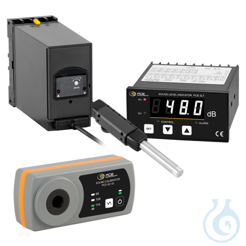 Image of Noise Meter SLT + Calibrator PCE-SC 43 - Luminix Health