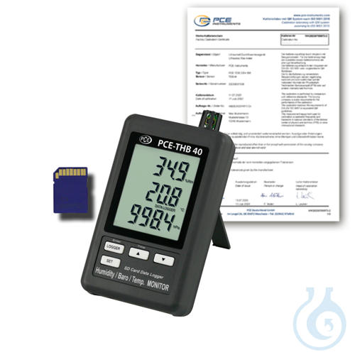 Image of Thermo-Hygro-Barometer PCE-THB 40-ICA - Luminix Health