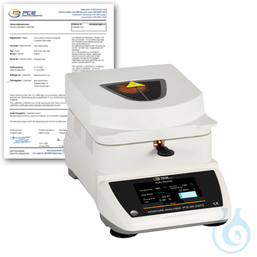 Image of Moisture Analyzer PCE-MA 200TS-ICA - Luminix Health