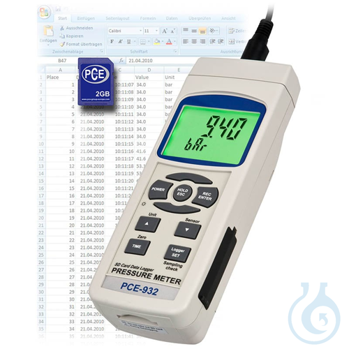 Image of Pressure-Meter PCE-932 - Luminix Health